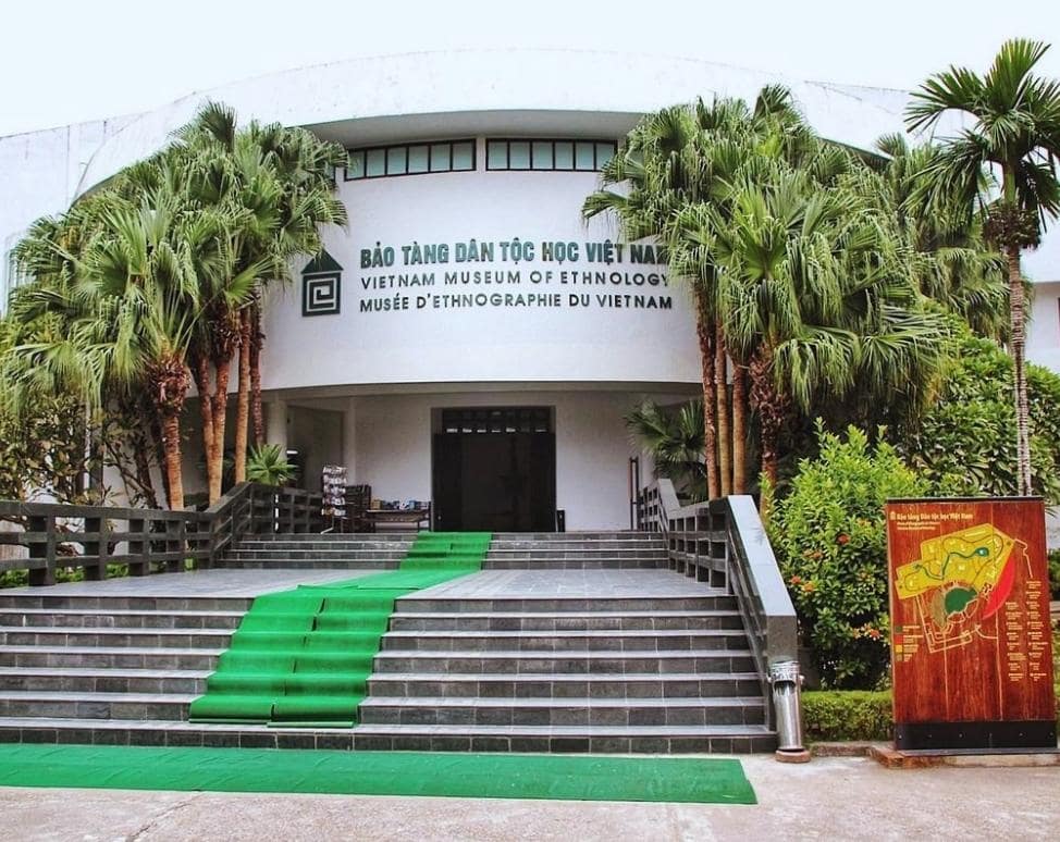 The main entrance of the Vietnam Museum of Ethnology in Hanoi